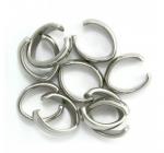 Stainless Steel Oval Bail Jewelry Part 24pcs